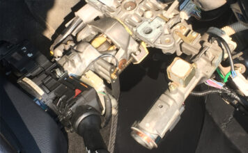 Ремонт замка зажигания — последовательность действий