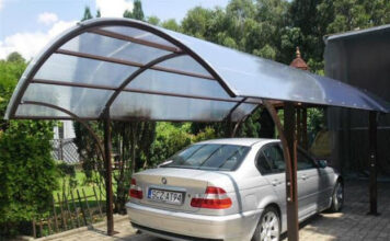 Навес из поликарбоната для автомобиля – отличное решение для защиты транспортного средства от дождя и снега